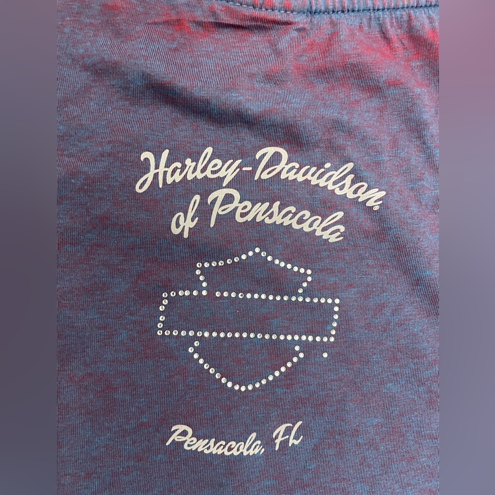 Harley Davidson Rhinestone Detailed T-Short - Picture 5 of 10